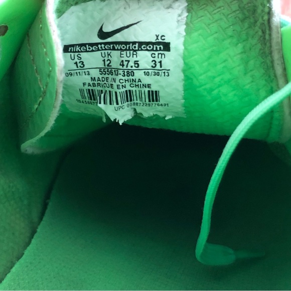 Nike mercurial victory iv green Outdoor Soccer Cleats - Picture 5 of 7